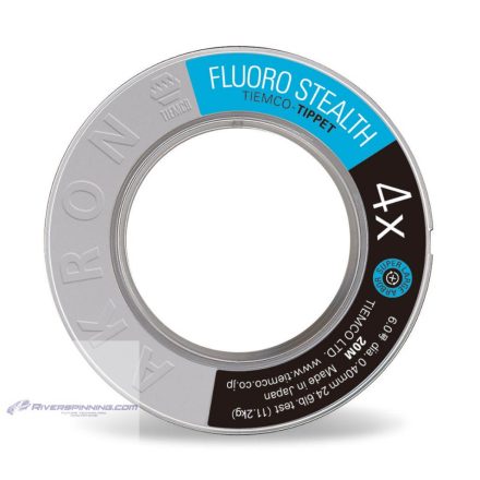 TIEMCO FLUOROCARBON STEALTH TIPPET 50m 3X 0.20mm 7.6lb