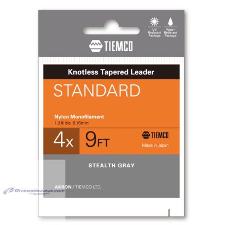 TIEMCO VÉKONYODÓ ELŐKE STANDARD TAPERED LEADER 7.5ft 3X