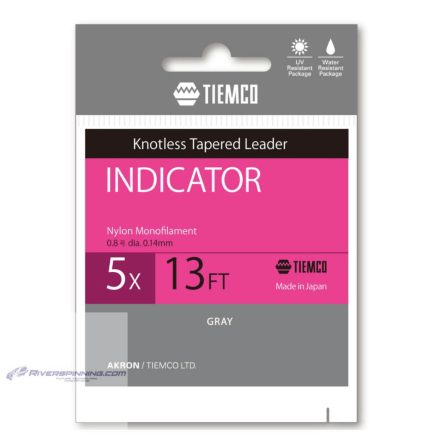 TIEMCO VÉKONYODÓ ELŐKE INDICATOR TAPERED LEADER 13ft 3X