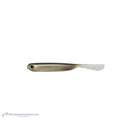 TIEMCO PDL SUPER LIVINGFISH 3" 7.6cm Color 02 Pearl Smelt