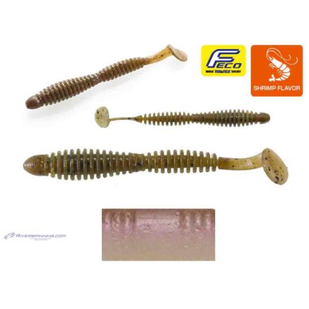 TIEMCO LOCOISM FLEXY SHAD 3.5" 8.9cm #226 P Smelt