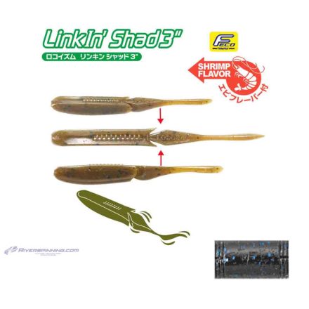 TIEMCO LINKIN SHAD 4" 10cm Color 112