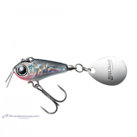 SPINNERTAIL TIEMCO RIOT BLADE S 25mm 9gr 03 Holo Silver Black