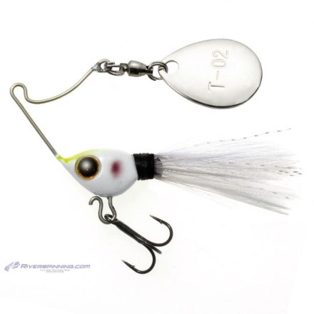 SPINNERBAIT TIEMCO NECROMANCER 6.5gr 45mm 10 Christal White