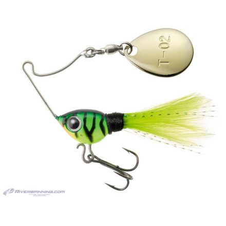 SPINNERBAIT TIEMCO NECROMANCER 6.5gr 45mm 11 Fire Tiger