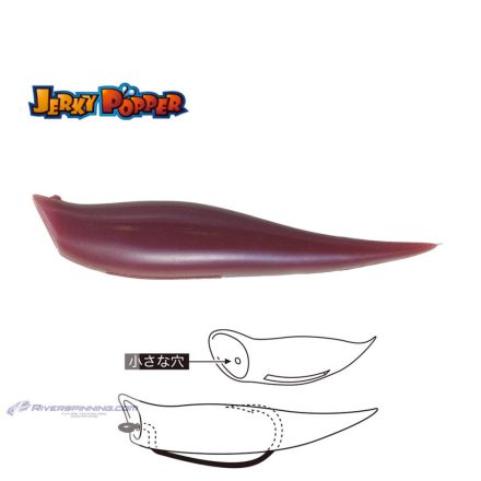 TIEMCO JERKY POPPER ECO 8.3cm 6gr 09 Lively Earthworm