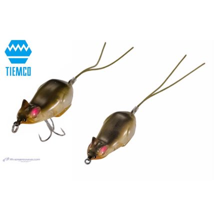 TIEMCO WILD MOUSE MINI HARD 3.5cm 2.5gr 04 Clear Moss Green