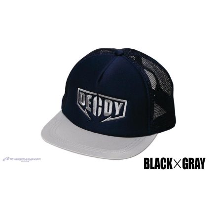 SAPKA DECOY DA-17 FLAT MESH CAP Black Grey