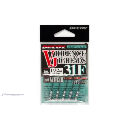 JIG FEJ DECOY VJ-31F VIOLENCE JIGHEAD #2 1.4gr