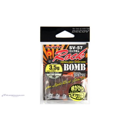 JIG FEJ DECOY SV-57 ROCK BOMB #4 2.5gr