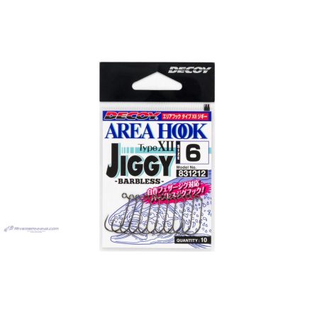 HOROG DECOY AREA JIGGY TYPE XII AH-12 #6 Barbless