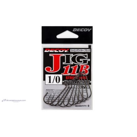 JIG HOROG DECOY JIG11B STRONG WIRE BLACK #2