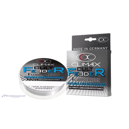 CLIMAX CULT FEEDER FLUOROCARBON INVISIBILE HOOKLINK 25m 0.16mm