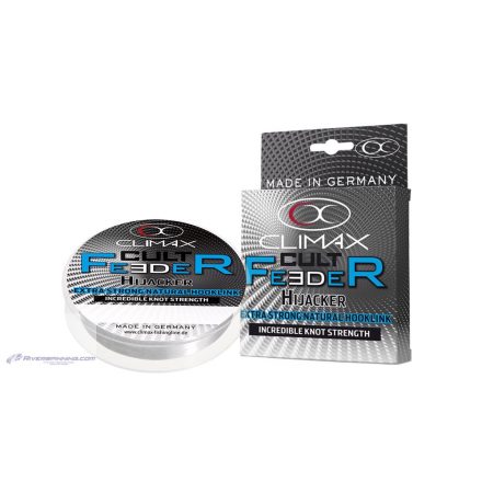 CLIMAX CULT FEEDER HIJACKER NATURAL HOOKLINK 25m 0.18mm