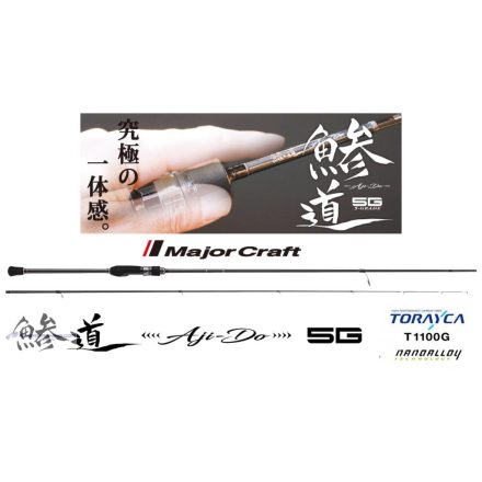 MAJOR CRAFT AJI-DO 5G AD5-S622M EX.FAST 1.88m 0.6-5gr