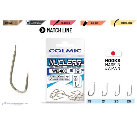 COLMIC NUCLEAR WB400 BRONZE BARBLESS #19