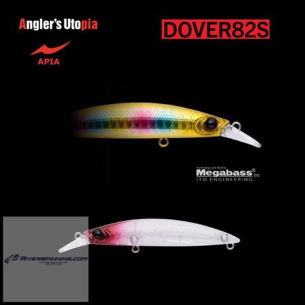 APIA DOVER 82S 82mm 10gr 02 Red Head Ghost