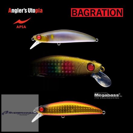 APIA BAGRATION 80 13gr 80mm 16 Red Gold Pink