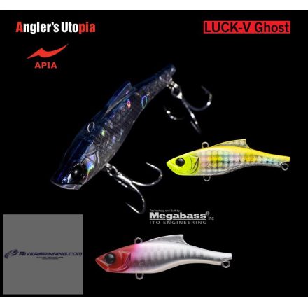 APIA LUCK-V GHOST 65mm 15gr 02 Red Head Holo