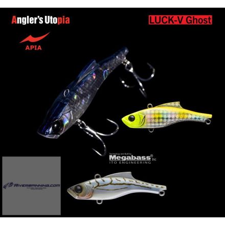 APIA LUCK-V GHOST 65mm 15gr 11 Multi Fish