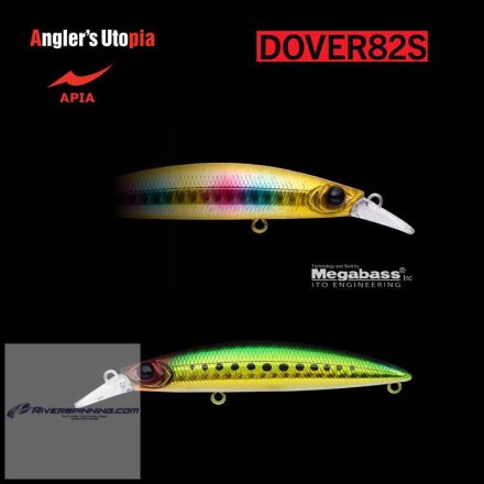 APIA DOVER 82S 82mm 10gr 15 Green Gold Iwashi