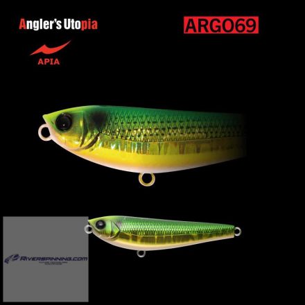 APIA ARGO 69 8.5gr 69mm 08 Green Gold Kohada