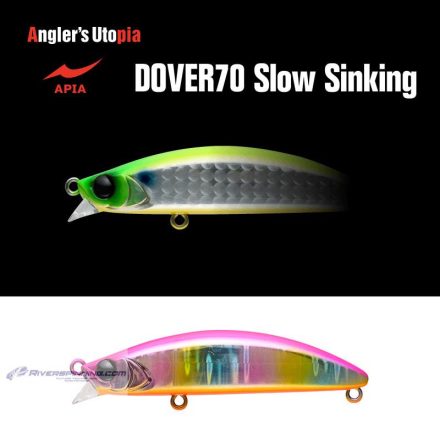 APIA DOVER 70 SLOW SINKING 70mm 10gr 09 Pink Back Candy