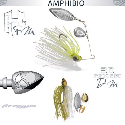 SPINNERBAIT AMPHIBIO TANDEM 1/4oz 7gr Ayu