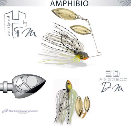 SPINNERBAIT AMPHIBIO WILLOW 3/8oz 10.5gr Sunfish