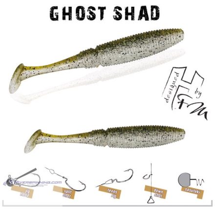 GHOST SHAD 5cm GREEN SHAD