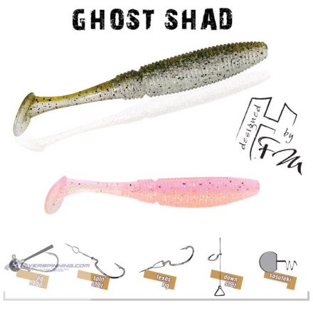 GHOST SHAD 5cm PINK IMPACT