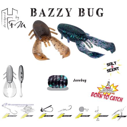 BAZZY BUG 3.2" 8cm Junebug