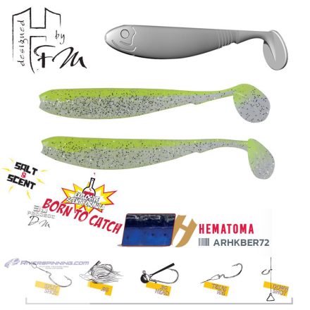 BENJO R 3.6" 9cm Flash Minnow