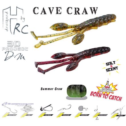 CAVE CRAW 3.8" 9.6cm Sumer Craw