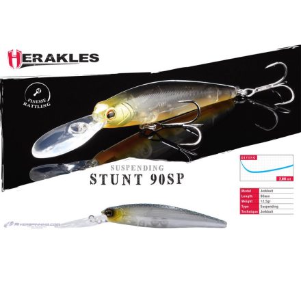 STUNT 90SP 9.0cm 12.5cm Ghost Bait