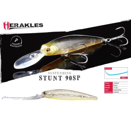 STUNT 90SP 9.0cm 12.5cm Pearl OCB