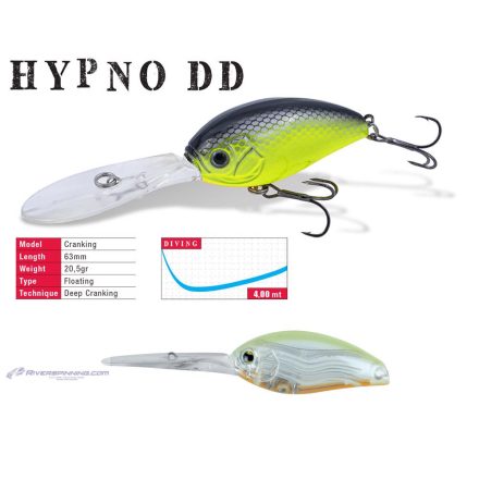 HYPNO-DD DEEP DIVE F 6.3cm 20.5gr Chartreuse Laminated