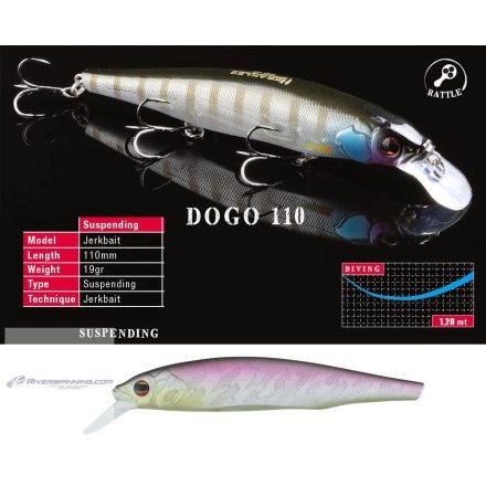 DOGO 110SP 11cm 19gr Matt Sunny