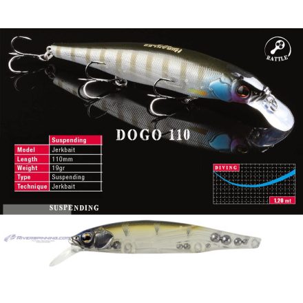 DOGO 110SP 11cm 19gr Alburno Tiger