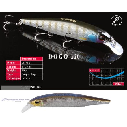 DOGO 110SP 11cm 19gr Alburno Flash