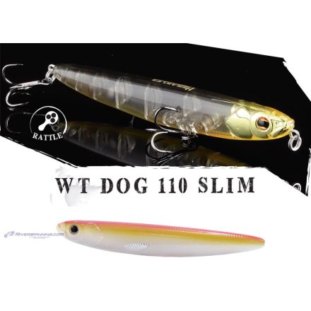 WT-DOG 110 SLIM 11cm 13.5gr Pink Orange