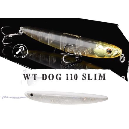 WT-DOG 110 SLIM 11cm 13.5gr White Impact