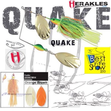 SPINNERBAIT QUAKE 1 1/2oz 42gr Orange/Brown