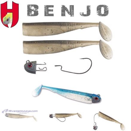 COMBO HOROG BENJO SHAD 3" 7.5cm BLUE COMBO SHAD