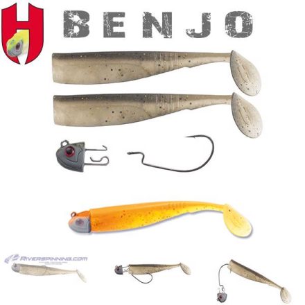 COMBO HOROG BENJO SHAD 3" 7.5cm ORANGE SHINER