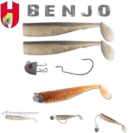 COMBO HOROG BENJO SHAD 3" 7.5cm MOTOR PEPPER