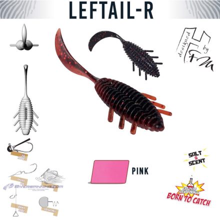 LEFTAIL-R 1.8" 4.5cm Pink