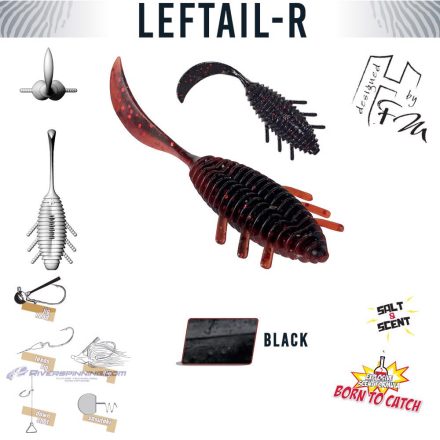 LEFTAIL-R 1.8" 4.5cm Black