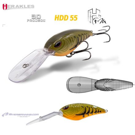 HDD 55F 7.0cm 27gr Brown Craw