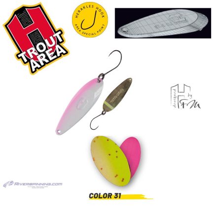 AREA SPOON VENTO LD 3.5gr Color 31 Rainbow